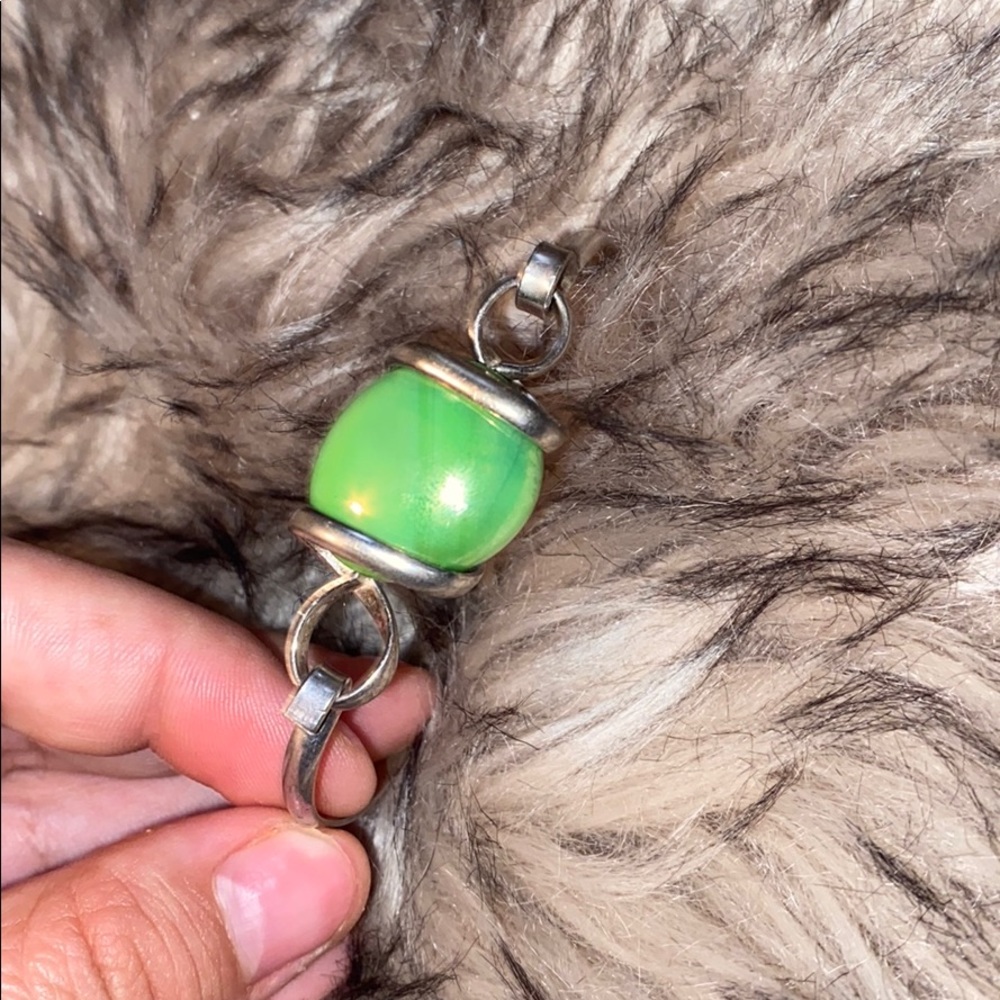 Green stone bracelet!